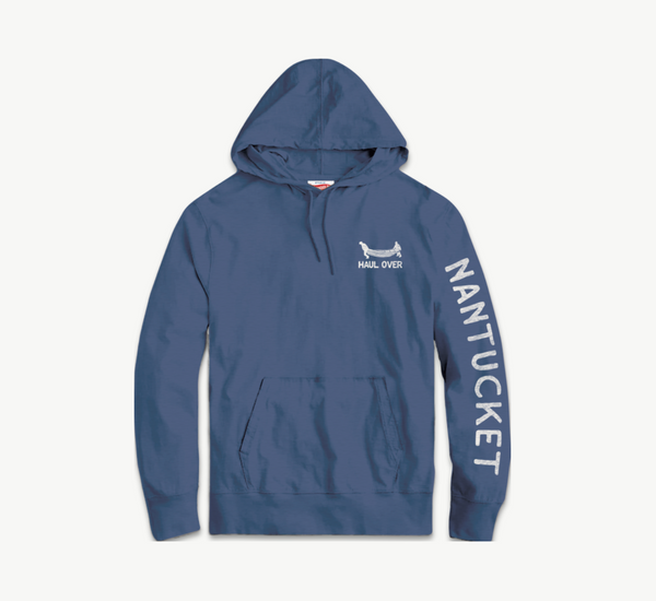 Rec. Hoody Tee - Dory Front Nantucket Sleeve Logo