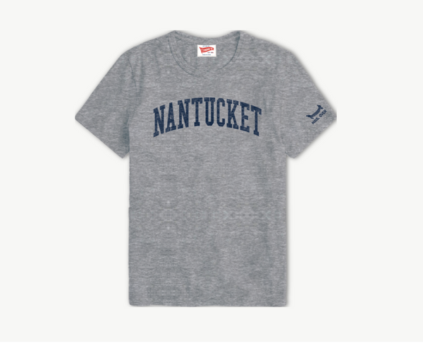 Rec. Short Sleeve Tee - NANTUCKET Arch Front Logo