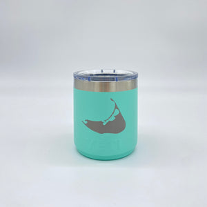 10oz Lowball Tumbler - Nantucket Island Engraved