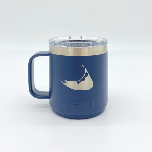 10oz Mug - Nantucket Island Engraved