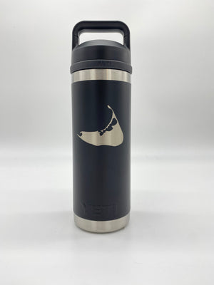 18oz Bottle - Nantucket Island Engraved