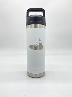 18oz Bottle - Nantucket Island Engraved