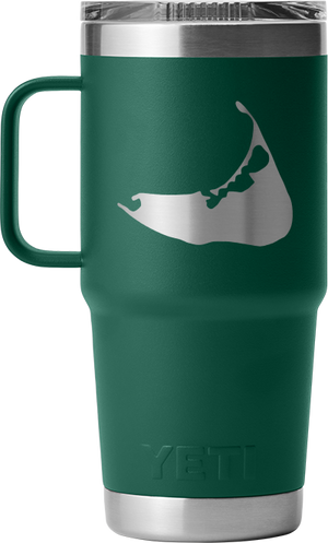 20oz Travel Mug - Nantucket Island Engraved
