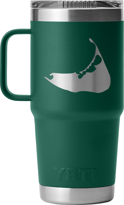 20oz Travel Mug - Nantucket Island Engraved
