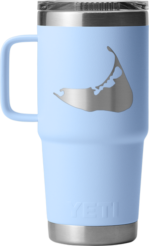 20oz Travel Mug - Nantucket Island Engraved