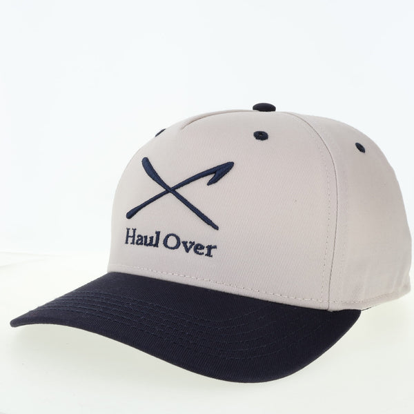 Adult 'Heritage' Twill Trucker Hat - Crossed Oar & Harpoon Logo