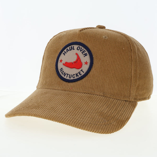 Adult 'Roadie' Corduroy Trucker Hat - Classic Island Circle Logo