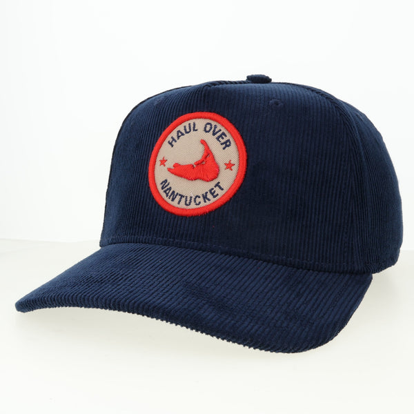 Adult 'Roadie' Corduroy Trucker Hat - Classic Island Circle Logo