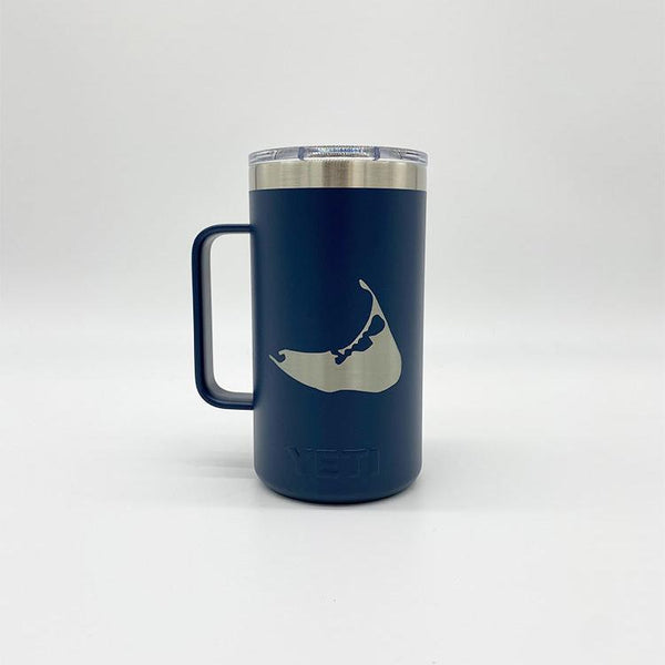 24oz Mug - Nantucket Island Engraved