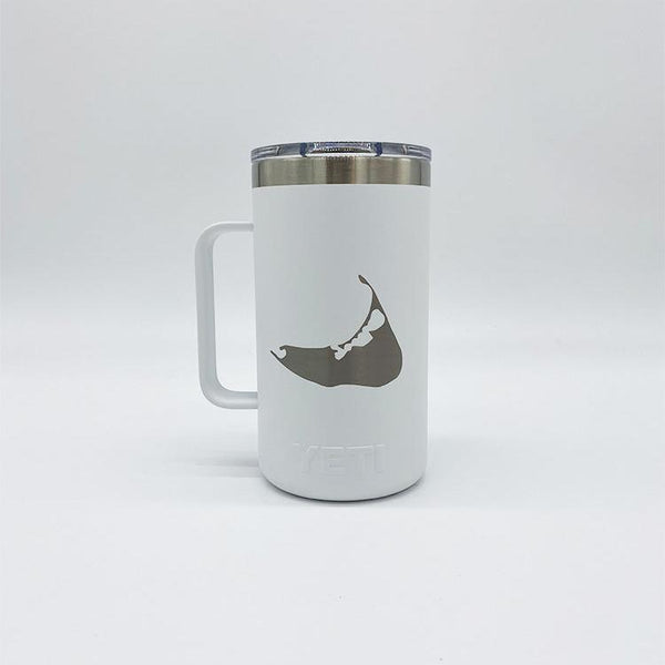 24oz Mug - Nantucket Island Engraved