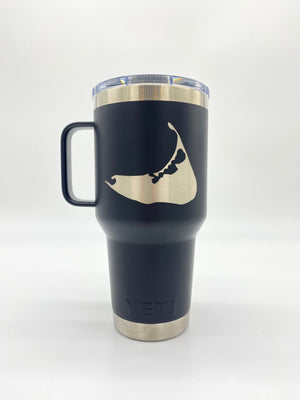 30oz Travel Mug - Nantucket Island Engraved