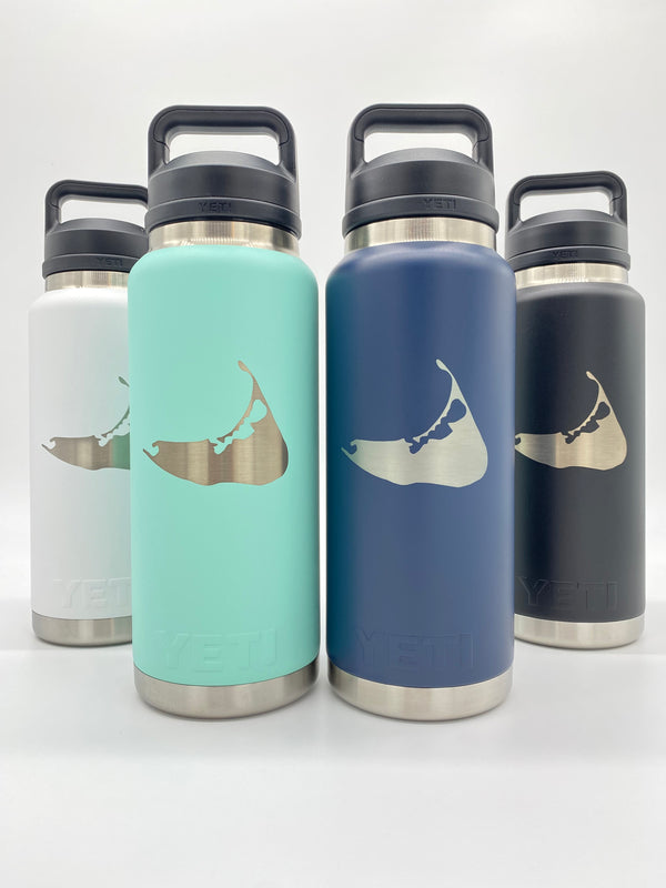 36oz Bottle - Nantucket Island Engraved