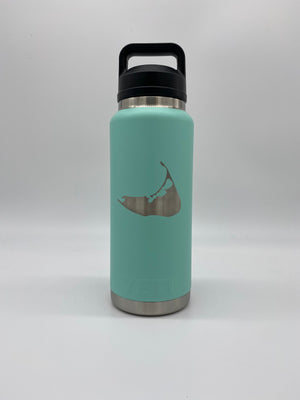 36oz Bottle - Nantucket Island Engraved