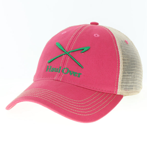 Adult 'Old Favorite' Trucker Hat - Crossed Oar & Harpoon Logo