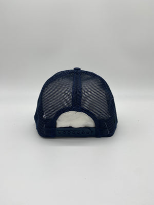 Adult 'LoPro' Trucker Hat - Crossed Oar & Harpoon Logo