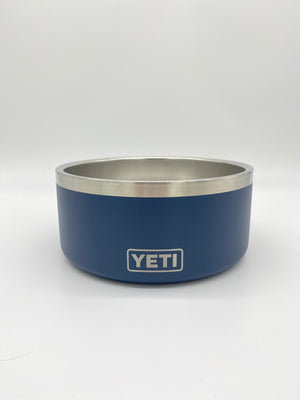 Boomer Dog Bowl 8 - Nantucket Island Engraved