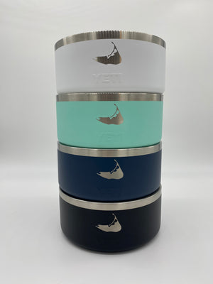 Boomer Dog Bowl 8 - Nantucket Island Engraved