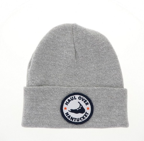 Marled Knit Beanie - Classic Island Circle Logo