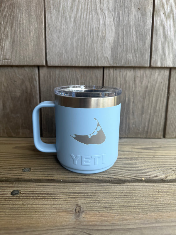 10oz Mug - Nantucket Island Engraved