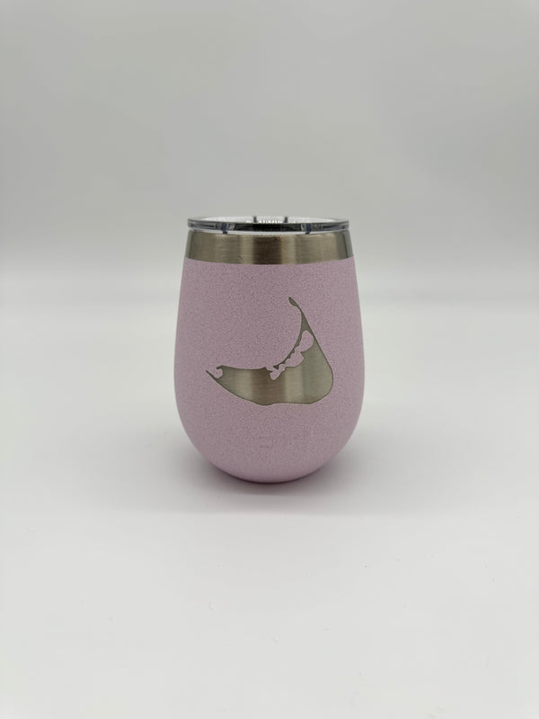 10oz Wine Tumbler - Nantucket Island Engraved