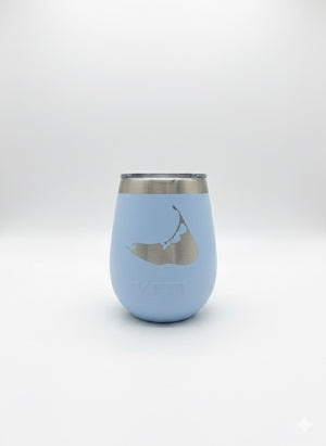 10oz Wine Tumbler - Nantucket Island Engraved