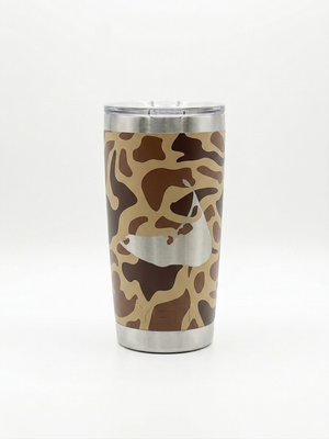 20oz Camo Tumbler - Nantucket Island Engraved