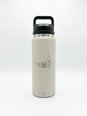 26oz Bottle - Nantucket Island Engraved
