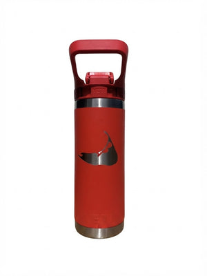 18oz Flip Chug Bottle - Nantucket Island Engraved