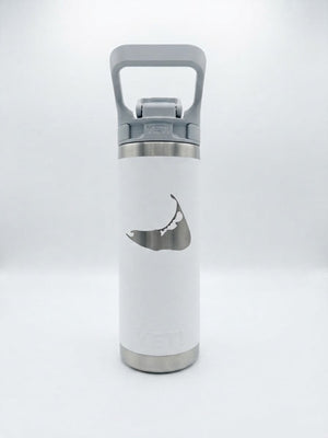 18oz Flip Chug Bottle - Nantucket Island Engraved
