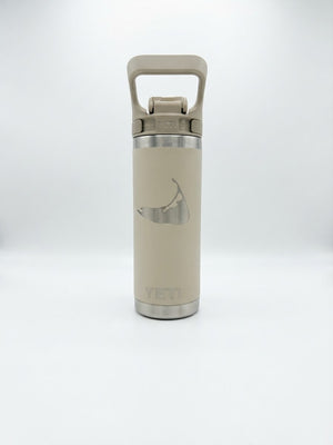 18oz Flip Chug Bottle - Nantucket Island Engraved