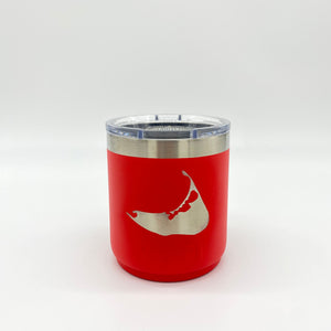 10oz Lowball Tumbler - Nantucket Island Engraved
