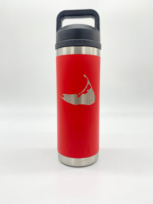 18oz Bottle - Nantucket Island Engraved