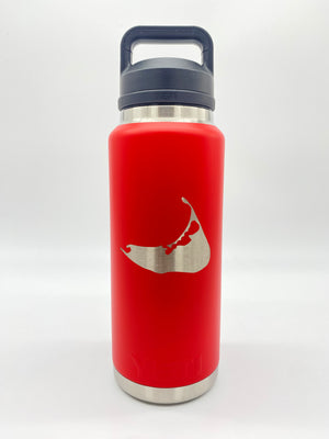 36oz Bottle - Nantucket Island Engraved