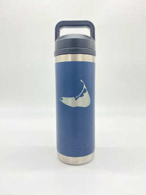 18oz Bottle - Nantucket Island Engraved
