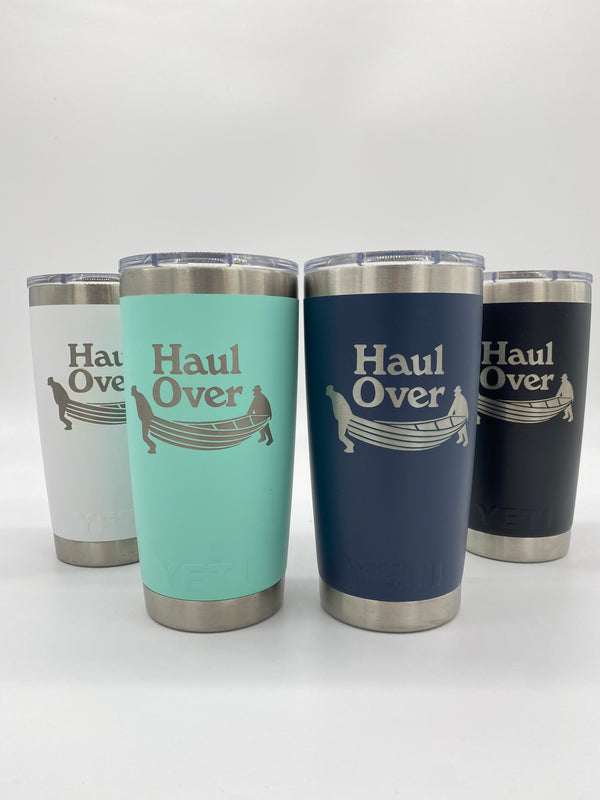 20oz Tumbler - Haul Over Logo Engraved