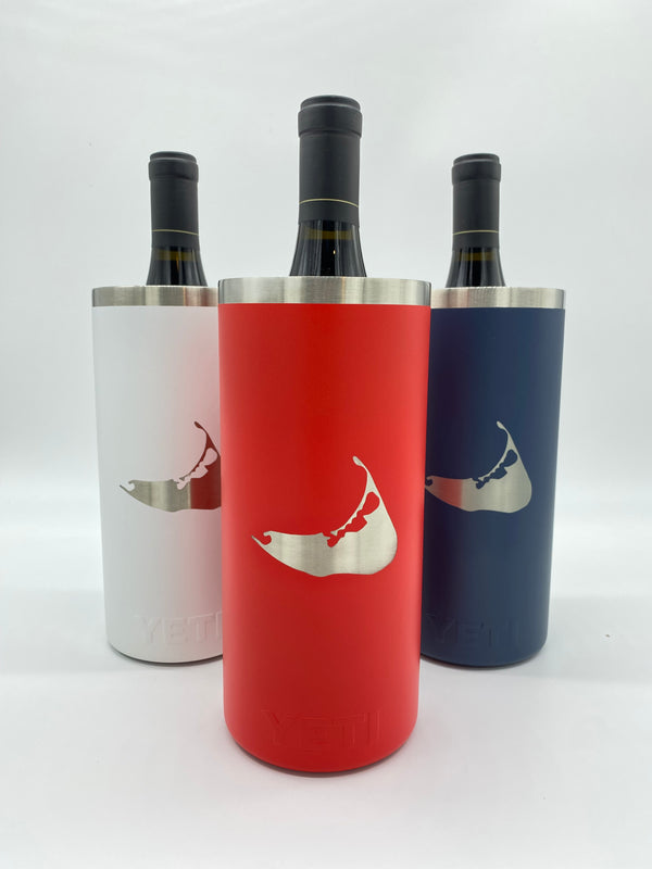 Wine Chiller - Nantucket Island Engraved