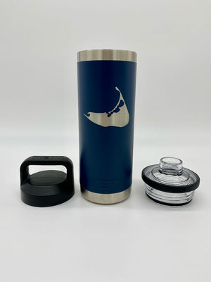 18oz Bottle - Nantucket Island Engraved