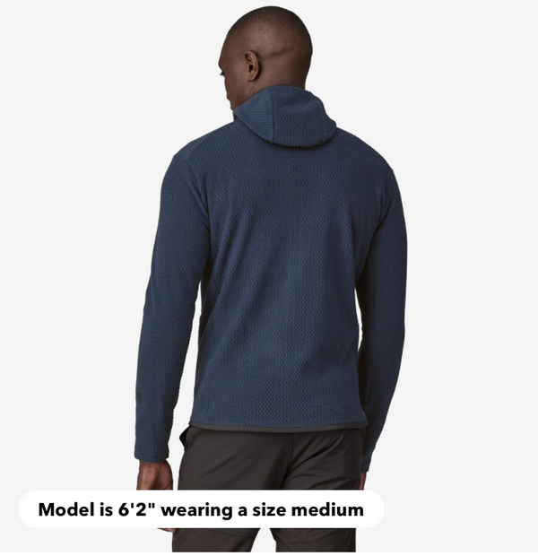 Men's Custom R1® Air Full-Zip Technical Fleece Hoody