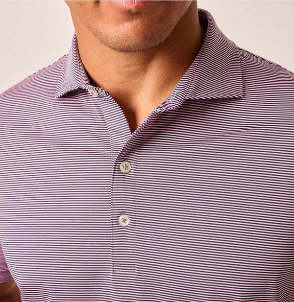 Men's Custom Lyndonn Stripe Polo
