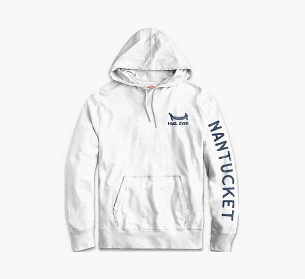 Rec. Hoody Tee - Dory Front Nantucket Sleeve Logo