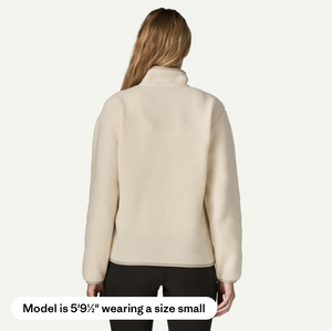 Women's Custom Retro Pile Fleece Marsupial