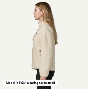 Women's Custom Retro Pile Fleece Marsupial