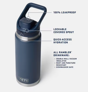 26oz Flip Chug Bottle - Nantucket Island Engraved