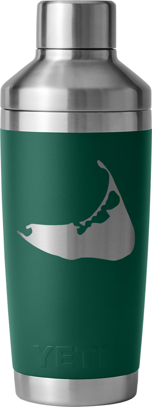 20oz Cocktail Shaker - Nantucket Island Engraved