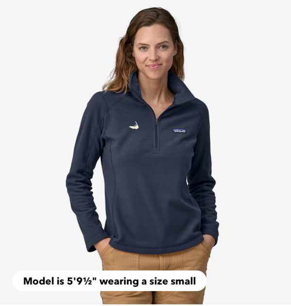 Women's Custom Micro D® 1/4-Zip Fleece Pullover