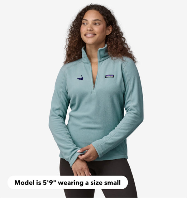 Women's Custom Micro D® 1/4-Zip Fleece Pullover